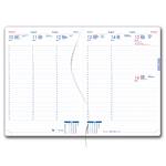 Diár DESIGN týždenný A4 2026 poľský - KADERNÍCKY Hairdresser