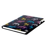 Diár DESIGN týždenný A4 2027 český - čierna - zebra