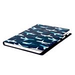 Diár DESIGN týždenný A4 2027 český - modrá - lietadlá