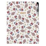 Diár DESIGN týždenný A4 2027 - Jarabina