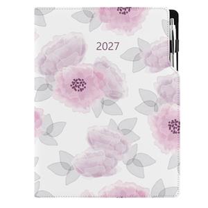 Diár DESIGN týždenný A4 2027 - Pivonka