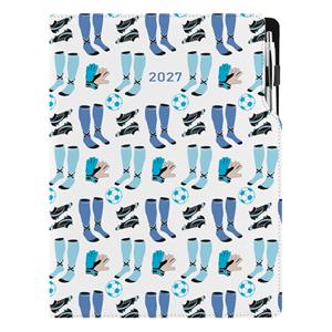 Diár DESIGN týždenný A4 2027 poľský - Futbal