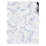 Diár DESIGN týždenný A4 2027 poľský - Lúčne kvety
