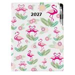 Diár DESIGN týždenný A4 2027 poľský - PLameniak