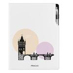 Diár DESIGN týždenný A4 2027 poľský - Praha