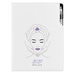 Diár DESIGN týždenný A4 2027 poľský - Relax