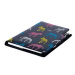 Diár DESIGN týždenný A5 2026 - čierna - zebra