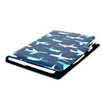 Diár DESIGN týždenný A5 2026 - modrá - lietadlá