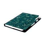 Diár DESIGN týždenný A5 2026 - zelená - Kvety