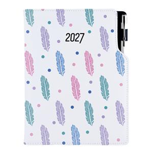 Diár DESIGN týždenný A5 2027 český - Pierka