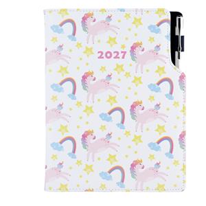 Diár DESIGN týždenný A5 2027 český - Unicorn