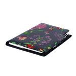 Diár DESIGN týždenný A5 2027 poľský - čierny - kvety