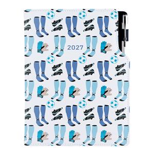 Diár DESIGN týždenný A5 2027 poľský - Futbal