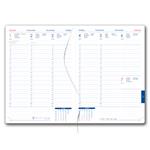 Diár DESIGN týždenný A5 2027 poľský - Ginkgo