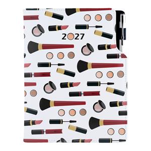 Diár DESIGN týždenný A5 2027 poľský - Make up