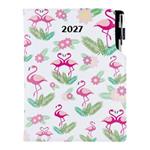 Diár DESIGN týždenný A5 2027 poľský - PLameniak