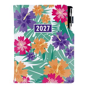 Diár DESIGN týždenný A5 2027 poľský - Tropic