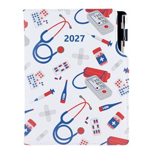 Diár DESIGN týždenný B5 2027 - Doktor