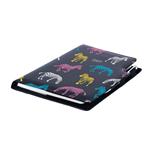 Diár DESIGN týždenný B5 2027 polský - čierna - zebra