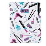 Diár DESIGN týždenný B5 2027 poľský - KADERNÍCKY Hairdresser