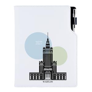 Diár DESIGN týždenný B5 2027 poľský - Varšava