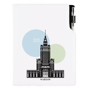 Diár DESIGN týždenný B6 2025 - Varšava