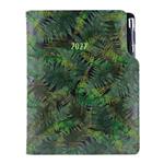 Diár DESIGN týždenný B6 2027 - čierna - Papraď