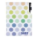 Diár DESIGN týždenný B6 2027 - Mandala farebná