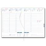 Diár DESIGN týždenný B6 2027 - Pivonka