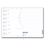 Diár DESIGN týždenný špeciál A5 2026 český - biela - Golf žena