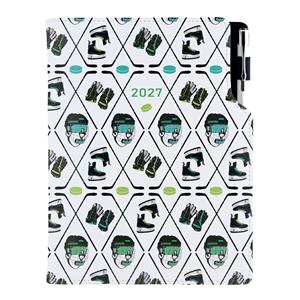 Diár DESIGN týždenný špeciál A5 2027 - Hokej