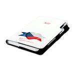 Diár DESIGN týždenný vreckový 2027 český - biela - Česko - vlajka