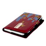 Diár DESIGN týždenný vreckový 2027 český - bordová - Víno