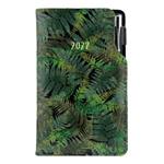 Diár DESIGN týždenný vreckový 2027 český - čierná - Papraď