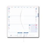 Diár DESIGN týždenný vreckový 2027 český - Lienka