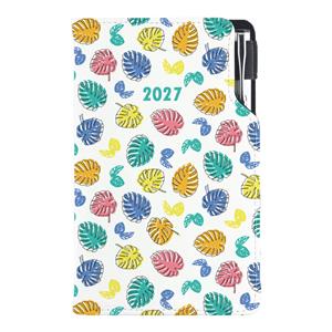 Diár DESIGN týždenný vreckový 2027 český - Listy