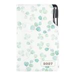 Diár DESIGN týždenný vreckový 2027 poľský - Akvarel