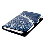 Diár DESIGN týždenný vreckový 2027 poľský - modrý - ornament