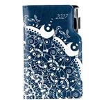 Diár DESIGN týždenný vreckový 2027 poľský - modrý - ornament