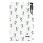 Diár DESIGN týždenný vreckový 2027 slovenský - Kolibrík