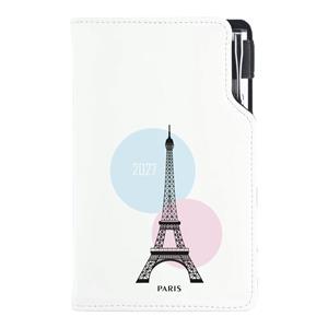 Diár DESIGN týždenný vreckový 2027 slovenský - Paríž