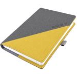 Diár DIEGO denný A5 2027 český - sivá/žltá