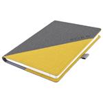 Diár DIEGO týždenný A5 2025 český - sivá/žltá