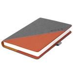 Diár DIEGO týždenný A5 2025 polský - sivá/oranžová