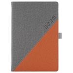 Diár DIEGO týždenný A5 2026 - sivá/oranžová