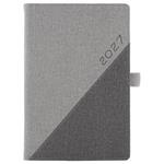 Diár DIEGO týždenný A5 2027 polský - sivá/sivá