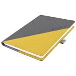 Diár DIEGO týždenný A5 2027 slovenský - sivá/žltá