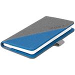 Diár DIEGO týždenný vreckový 2027 český - sivá/modrá