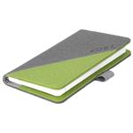 Diár DIEGO týždenný vreckový 2027 český - sivá/zelená