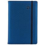 Diár ELASTIC týždenný A5 2027 český - modrá/čierna gumička